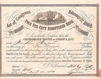 Confederate States of America, Cr. 141 A (R6) - Ball 288 (R5-)