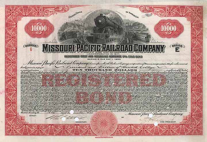 Missouri Pacific Railroad (incorp. in 1917)