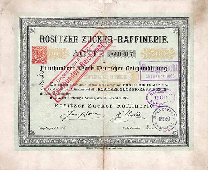 Rositzer Zucker-Raffinerie