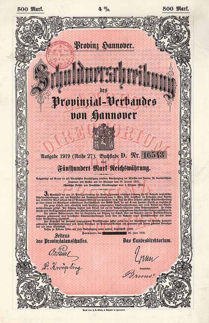 Provinzial-Verband von Hannover