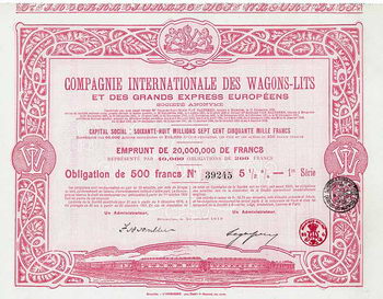 Cie. Internationale des Wagons-Lits et des Grands Express Européens S.A.