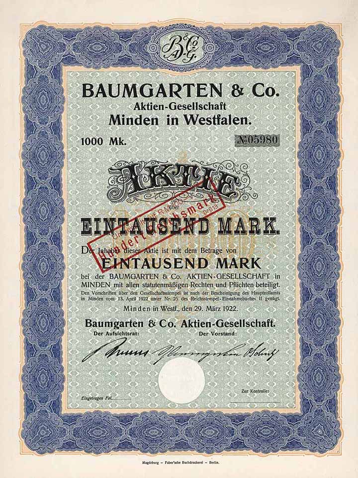 Baumgarten & Co. AG