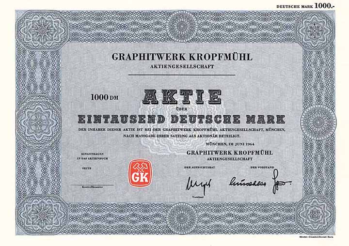 Graphitwerk Kropfmühl AG