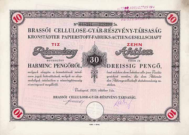 Kronstädter Papierstoff-Fabriks-AG