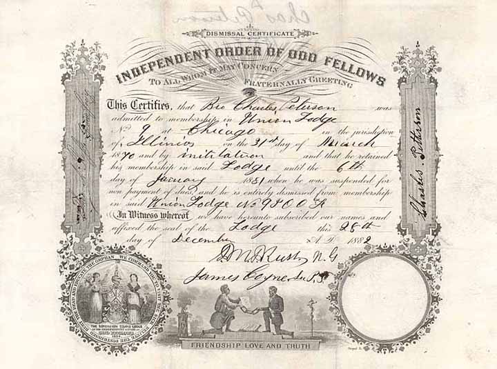 Union Lodge No. 9 Independent Order of Odd Fellows