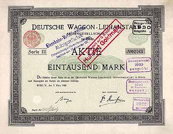 Deutsche Waggon-Leihanstalt AG
