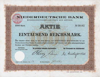 Niederdeutsche Bank KGaA
