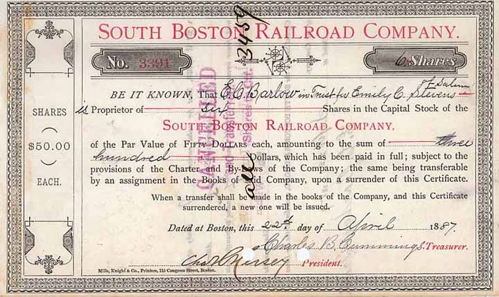 South Boston Railroad Co.