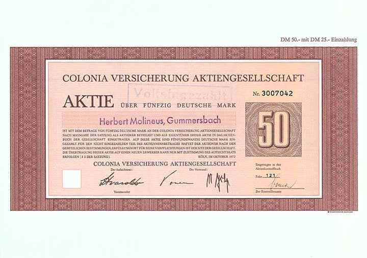 Colonia Versicherung AG