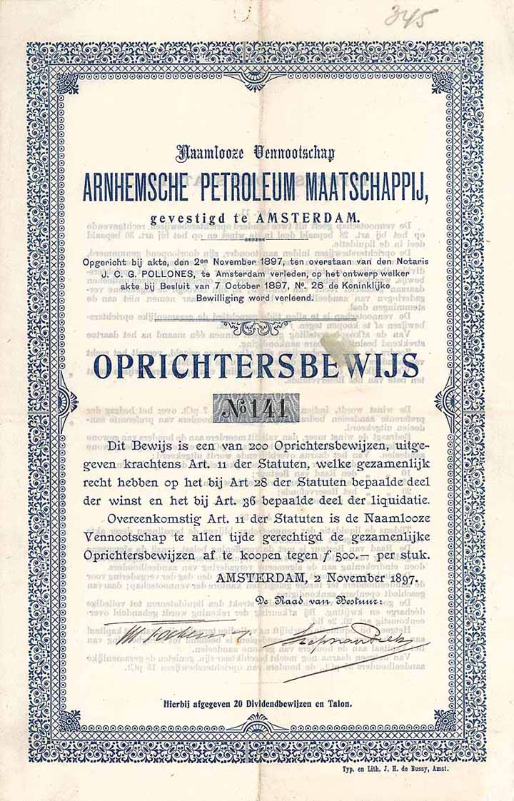 N.V. Arnhemsche Petroleum Maatschappij