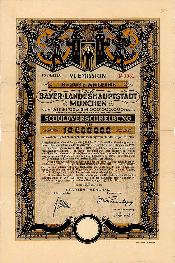 Bayer. Landeshauptstadt München