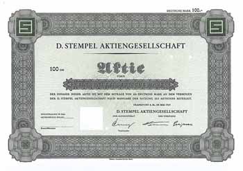 D. Stempel AG