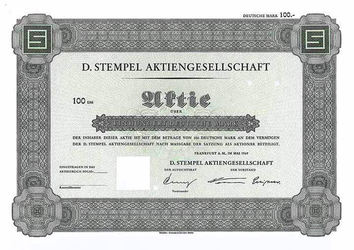 D. Stempel AG