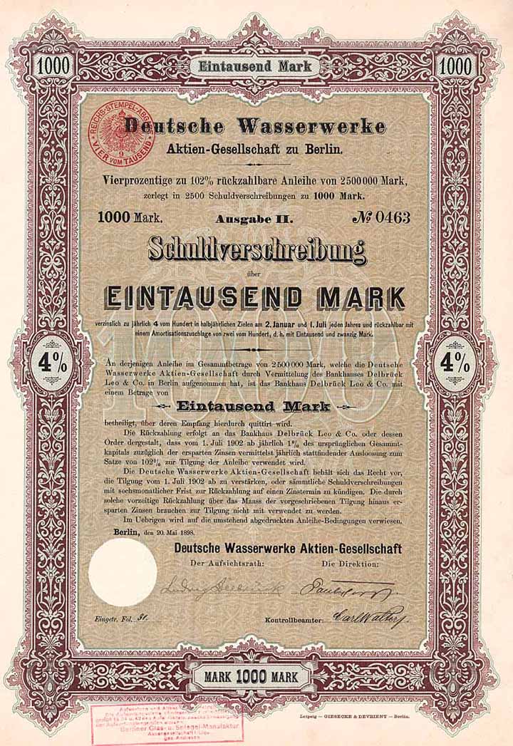 Deutsche Wasserwerke AG (OU Ludwig Delbrück)