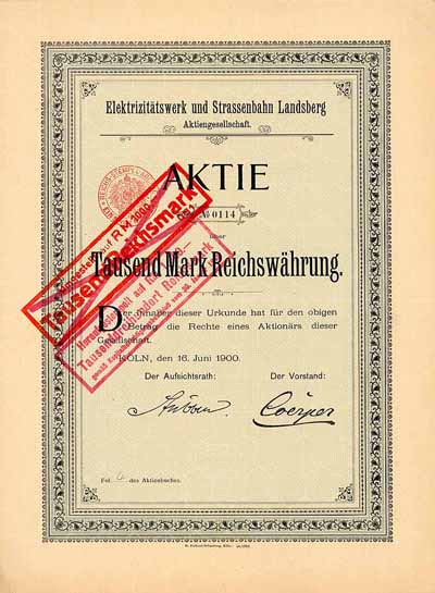 Elektrizitätswerk und Strassenbahn Landsberg AG