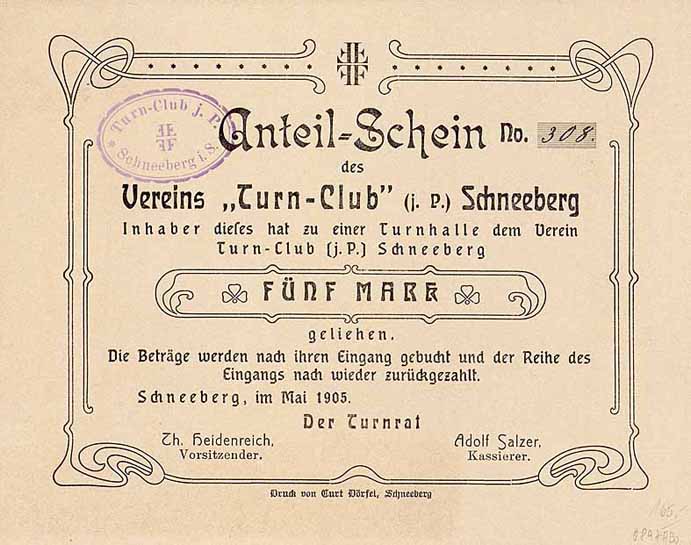 Verein Turn-Club (j.P.) Schneeberg