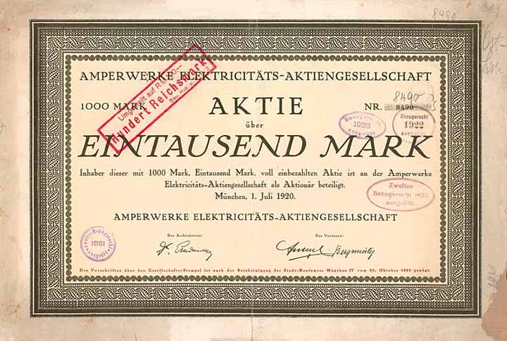 Amperwerke Elektricitäts-AG