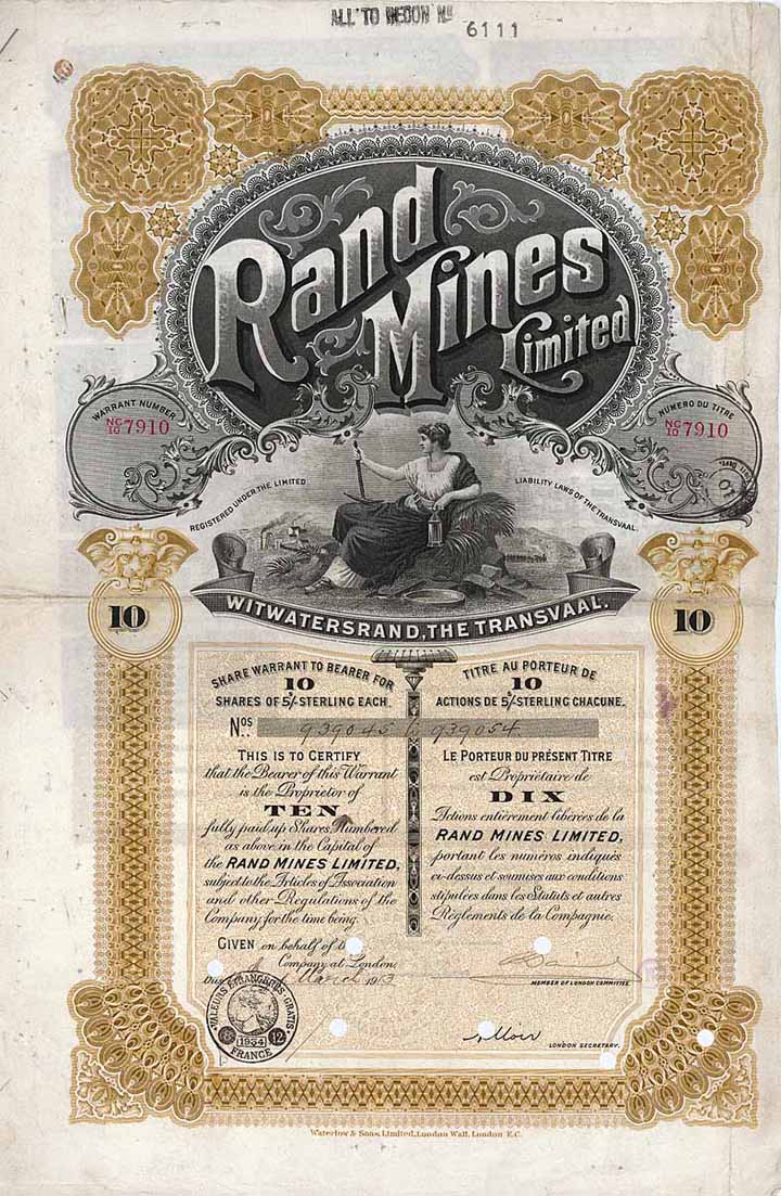 Rand Mines Ltd.