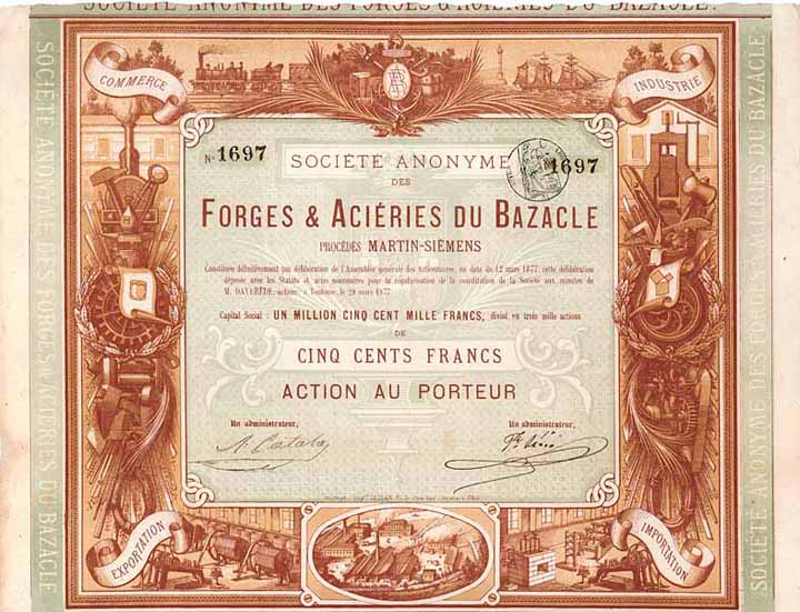 S.A. des Forges & Aciéries du Bazacle