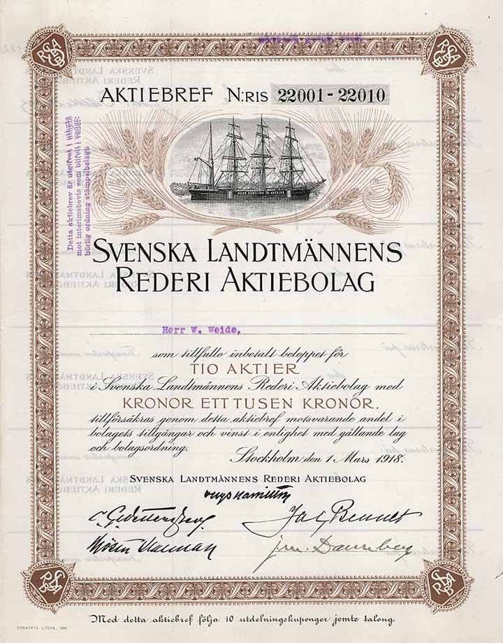 Svenska Landtmännens Rederi AB