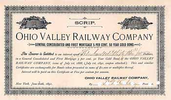 Ohio Valley Railway Co.