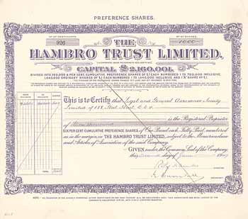 Hambro Trust Ltd.