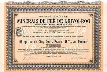 S.A. des Minerais de Fer de Krivoi-Rog
