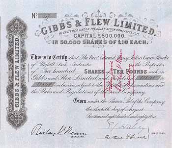 Gibbs & Flew Ltd.