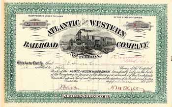 Atlantic & Western Railroad Co. of Florida