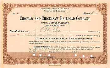 Choctaw & Chickasaw Railroad