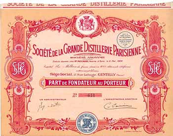 Soc. de la Grande Distillerie Parisienne
