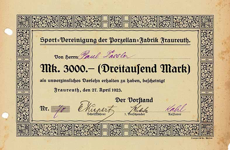 Sport-Vereinigung der Porzellan-Fabrik Fraureuth