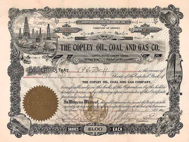 Copley Oil, Coal & Gas Co.