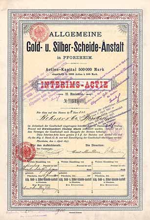 Allgemeine Gold- u. Silber-Scheide-Anstalt
