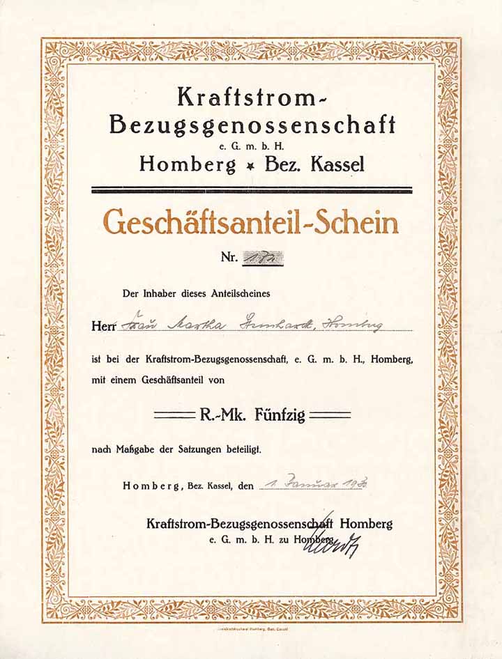 Kraftstrom-Bezugsgenossenschaft eGmbH