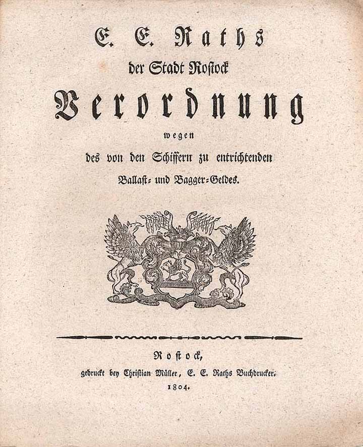 E.E. Rath der Stadt Rostock