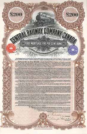 Central Railway Co. of Canada