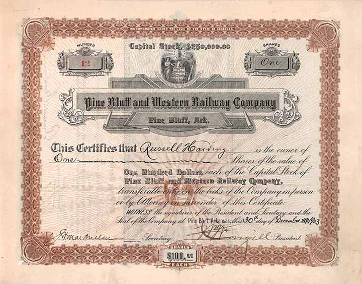 Pine Bluff & Western Railway