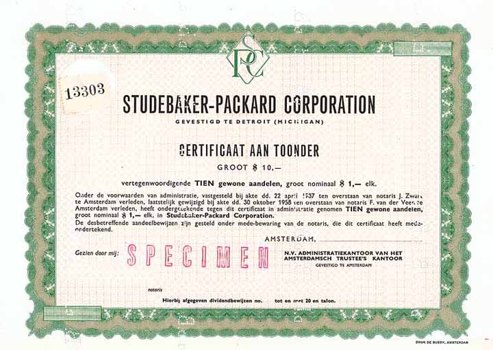 Studebaker-Packard Corp.