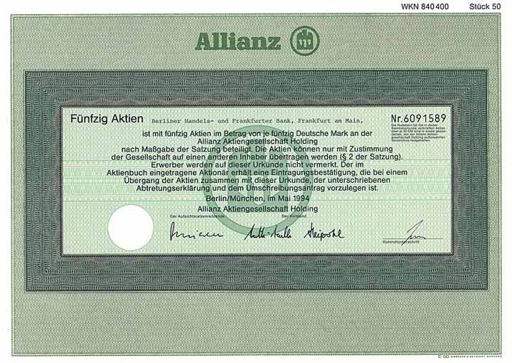 Allianz AG Holding