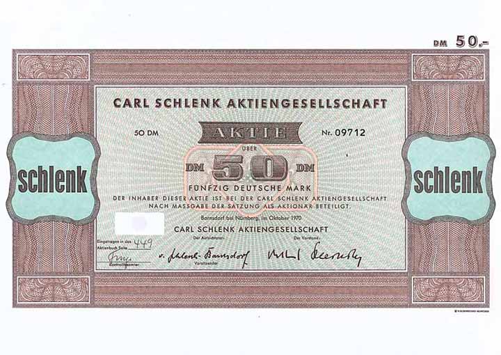 Carl Schlenk AG