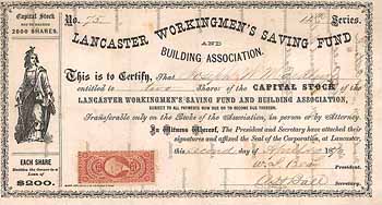 Lancaster Workingmen’s Saving Fund and Building Association