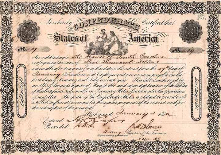 Confederate States of America, Cr. 015 (R6) - Ball 26 (R8)