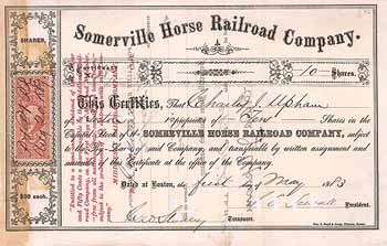 Somerville Horse Railroad