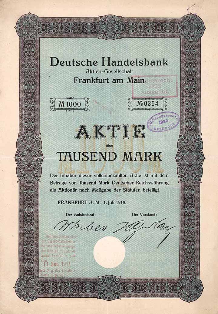 Deutsche Handelsbank AG