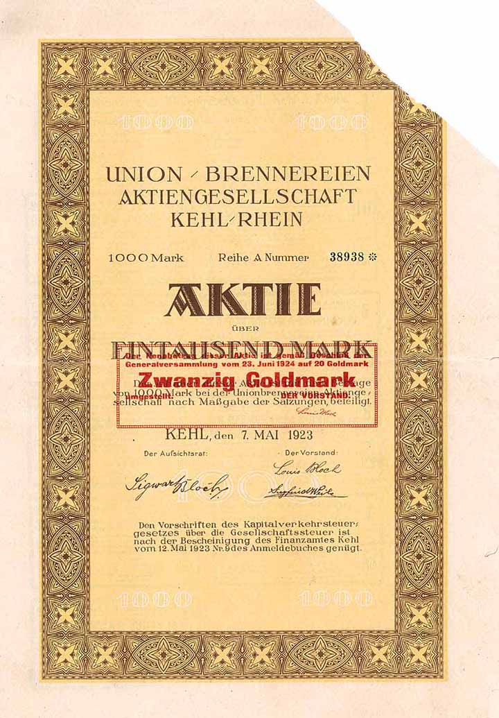 Union-Brennereien AG