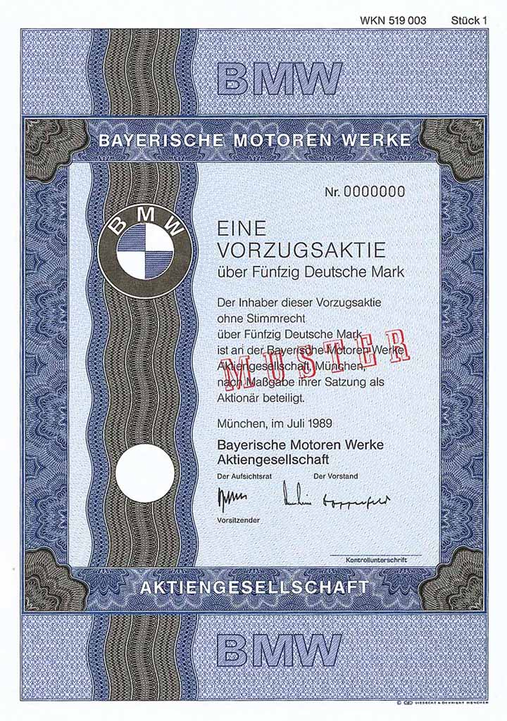 Bayerische Motoren Werke AG