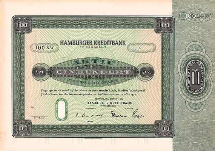 Hamburger Kreditbank AG