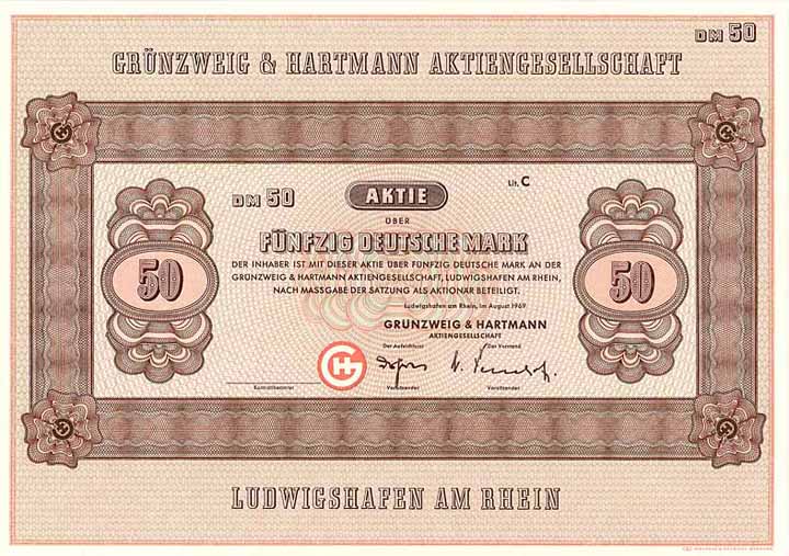 Grünzweig + Hartmann AG