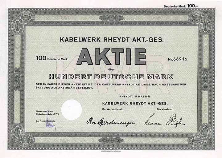 Kabelwerk Rheydt AG